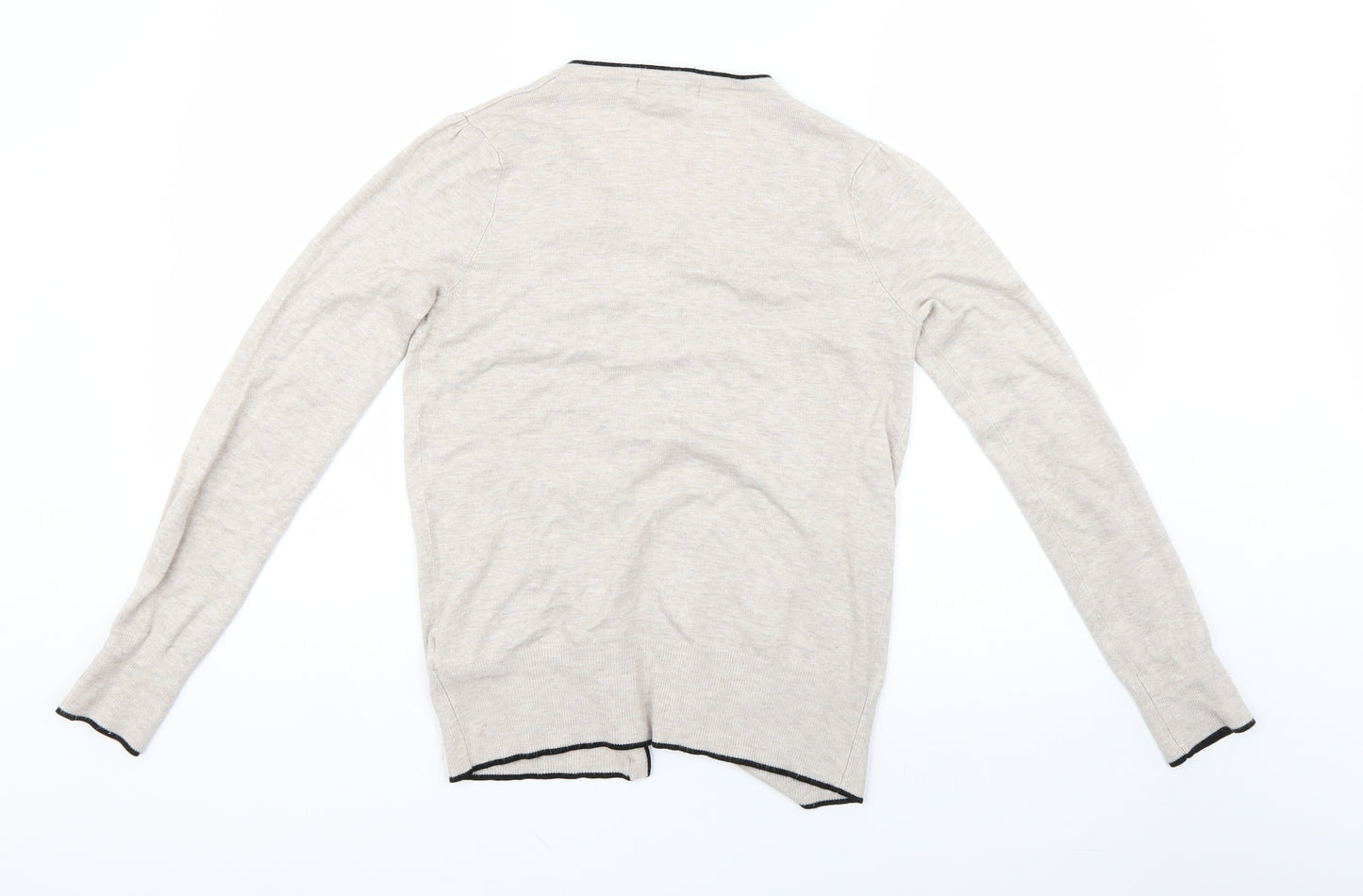 Marks and Spencer Womens Beige   Cardigan Jumper Size 8