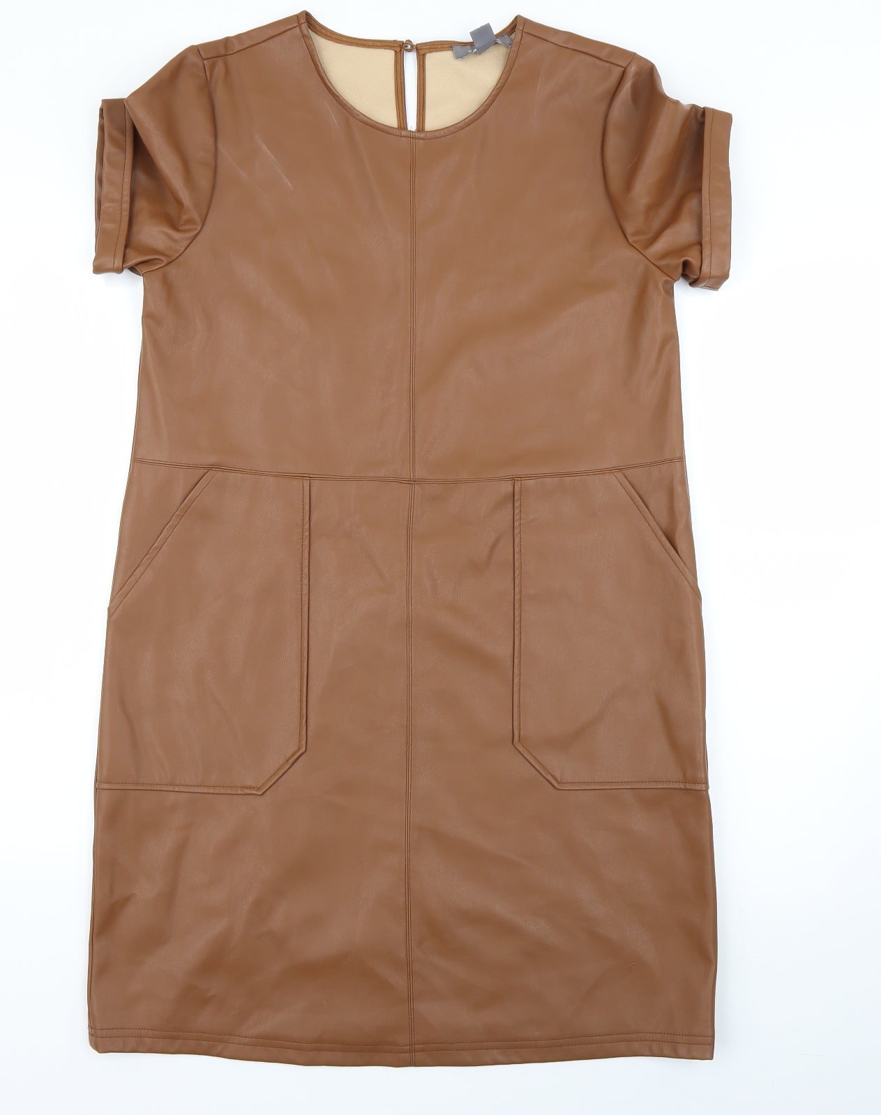 Primark Womens Brown   T-Shirt Dress  Size 14