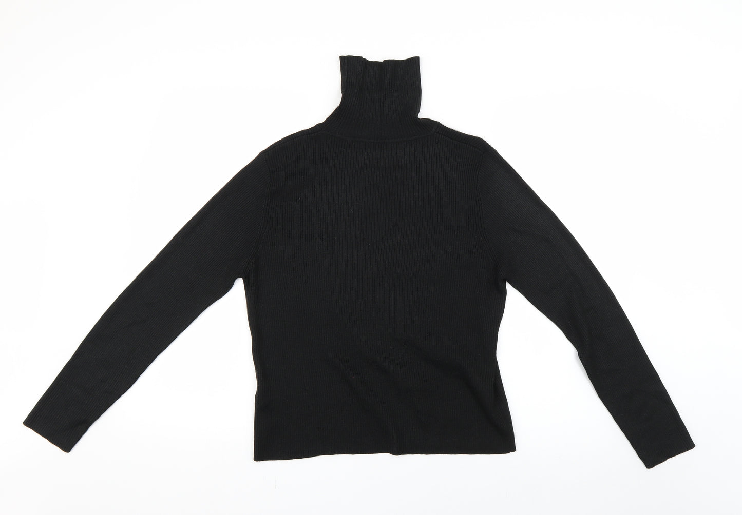 Marks and Spencer Womens Black   Pullover Jumper Size 14