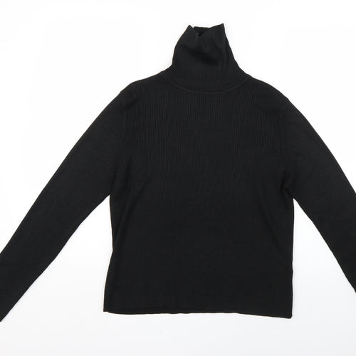 Marks and Spencer Womens Black   Pullover Jumper Size 14