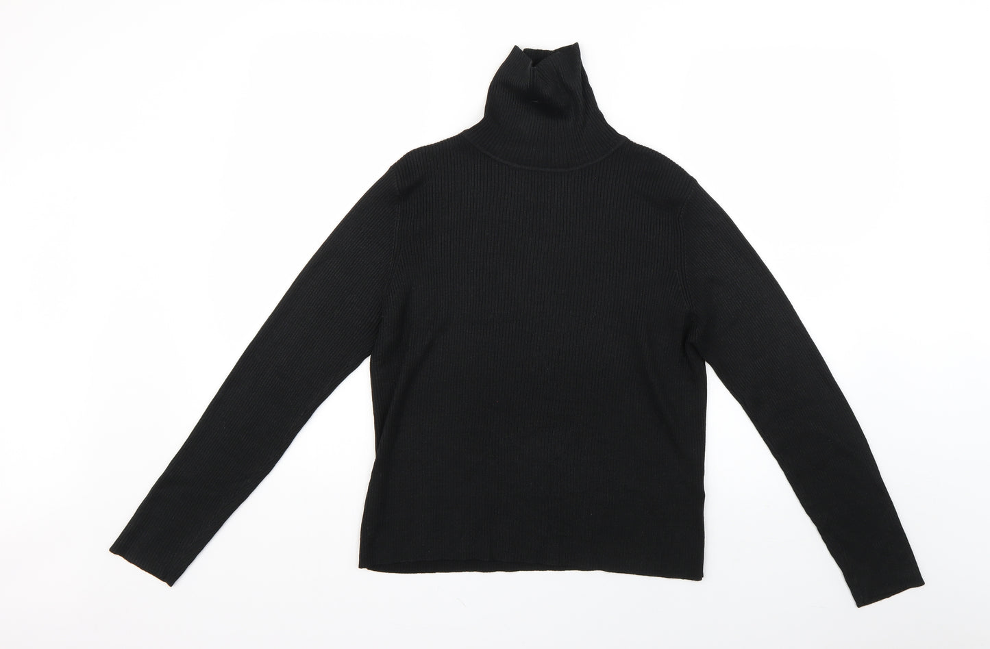 Marks and Spencer Womens Black   Pullover Jumper Size 14