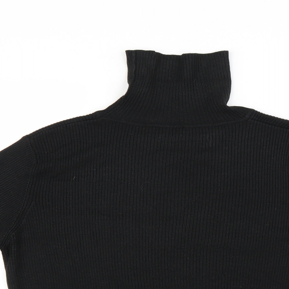 Marks and Spencer Womens Black   Pullover Jumper Size 14