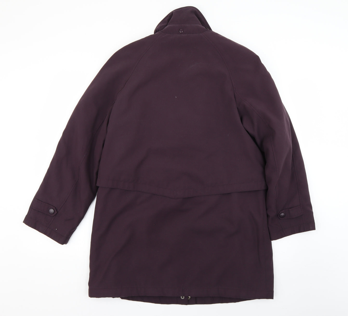 dannimac Womens Purple   Quilted Coat Size S