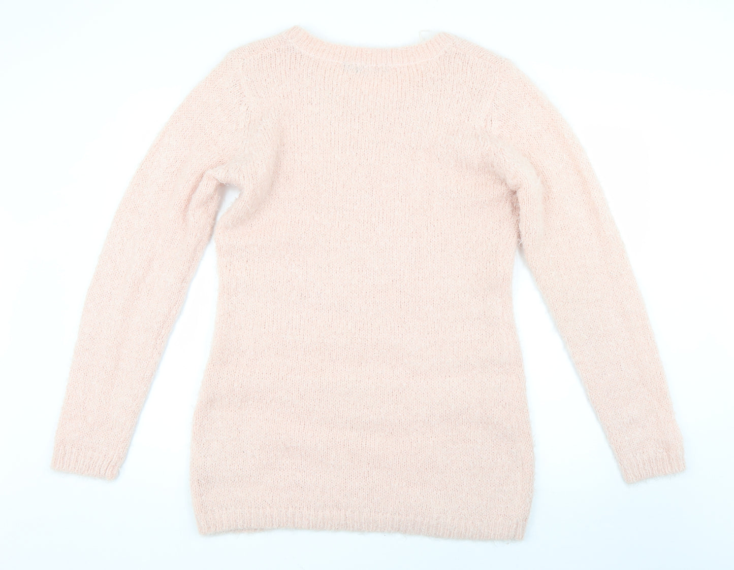 Brave Soul Womens Pink   Pullover Jumper Size 16