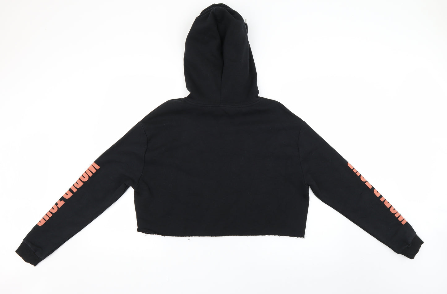H&M Womens Black   Pullover Hoodie Size M  - Justin Bieber