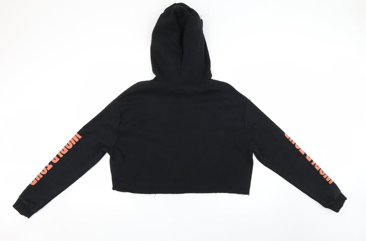 H&M Womens Black   Pullover Hoodie Size M  - Justin Bieber