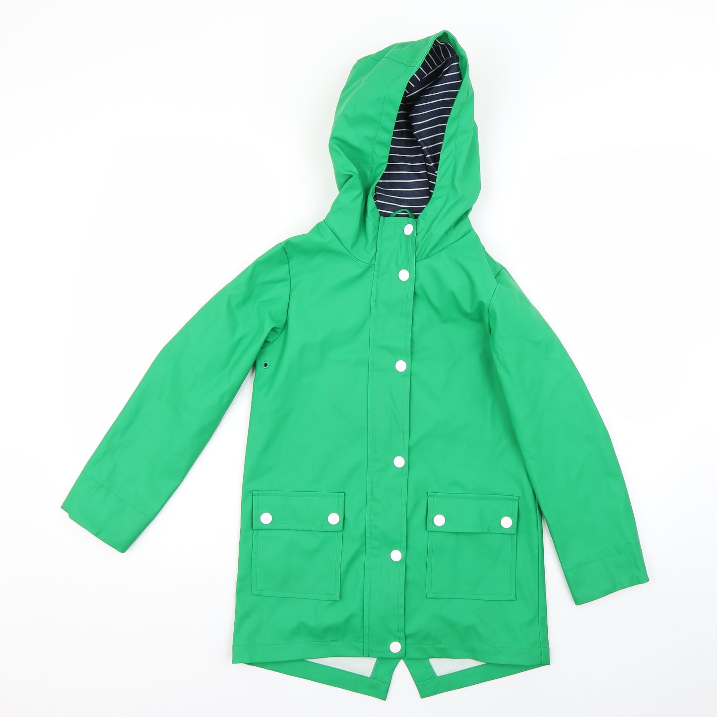 Matalan Boys Green   Rain Coat Coat Size 7 Years