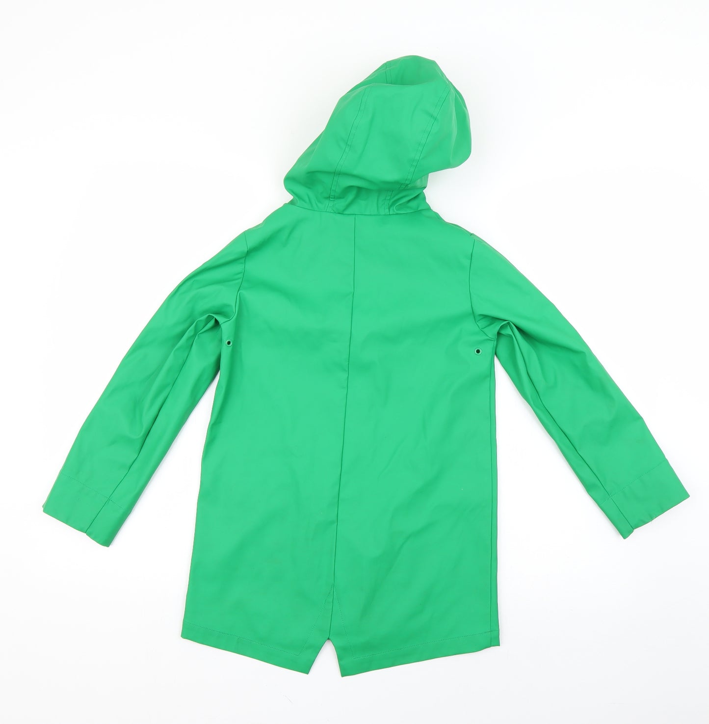 Matalan Boys Green   Rain Coat Coat Size 7 Years