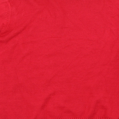 Matalan Womens Red   Pullover Jumper Size M