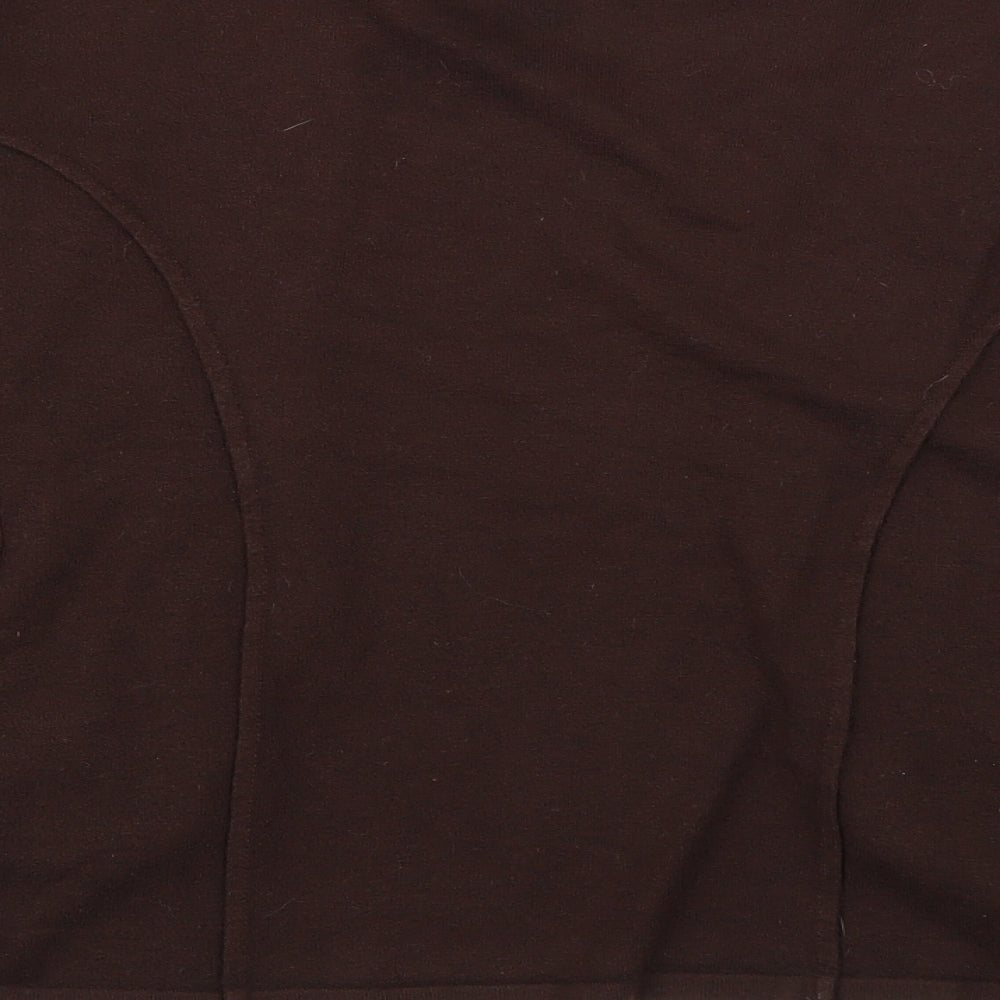 Marks and Spencer Womens Brown   Cardigan Jumper Size 12