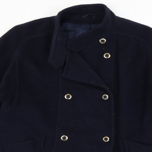 House of Fraser Womens Black   Parka Coat Size 14