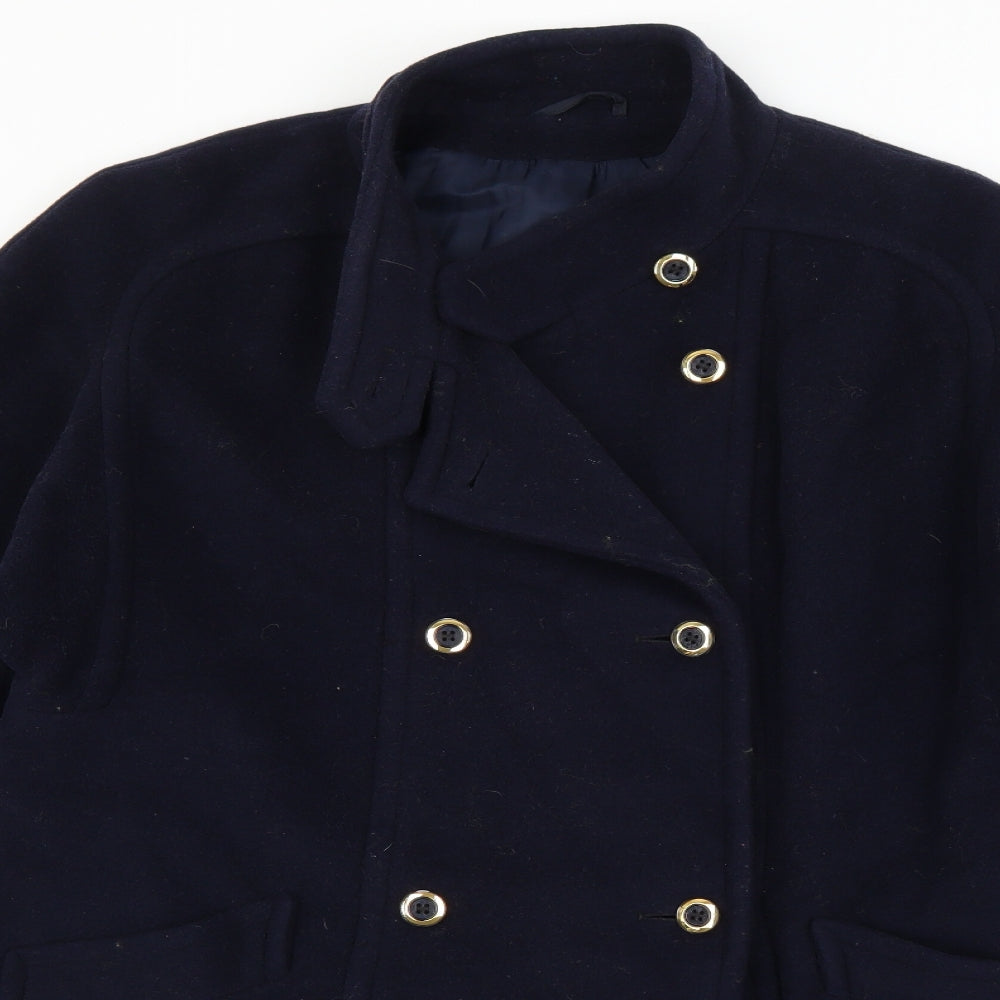 House of Fraser Womens Black   Parka Coat Size 14