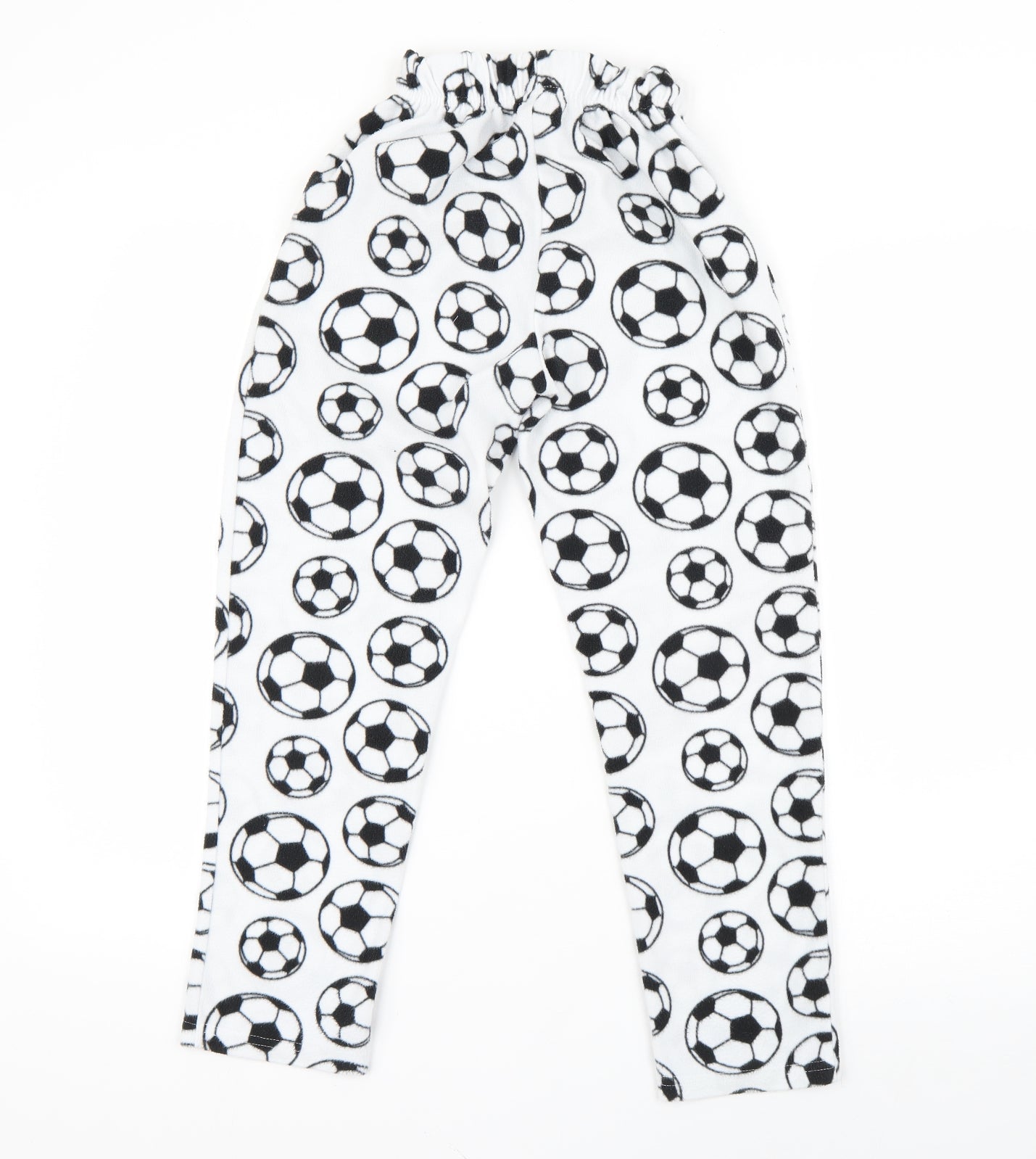 Pj collections Boys White Solid   Pyjama Pants Size 9-10 Years  - Football