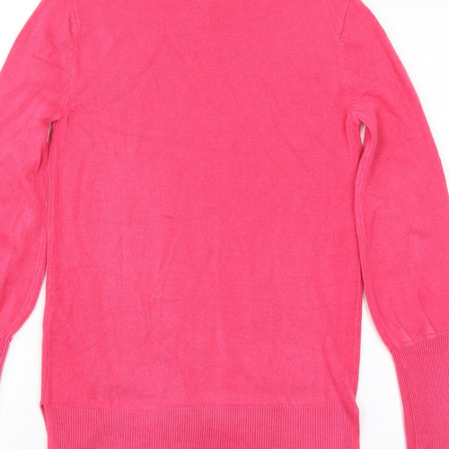 Marks and Spencer Womens Pink   Pullover Jumper Size XS