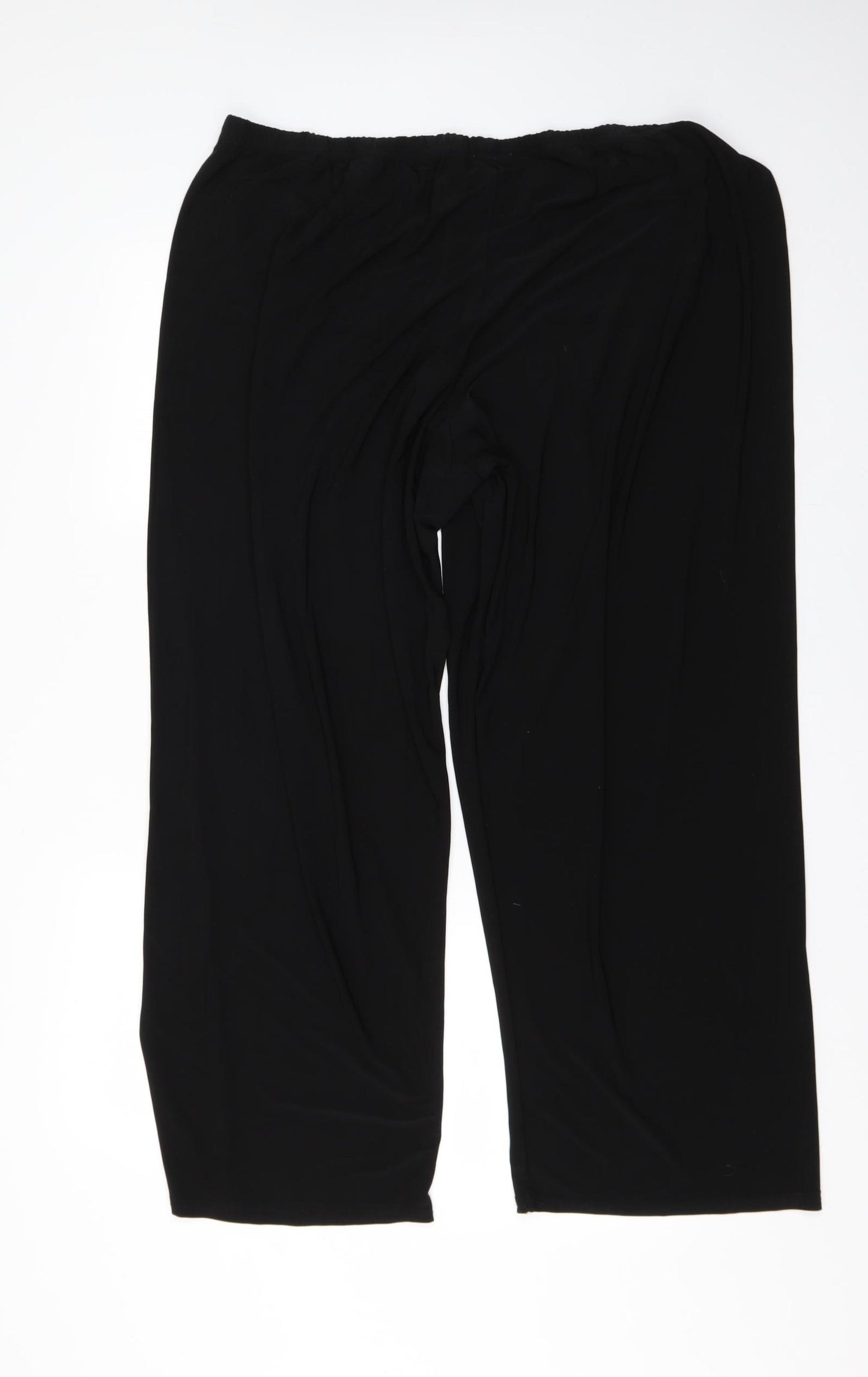 Yours Womens Black   Trousers  Size 28 L28.5 in