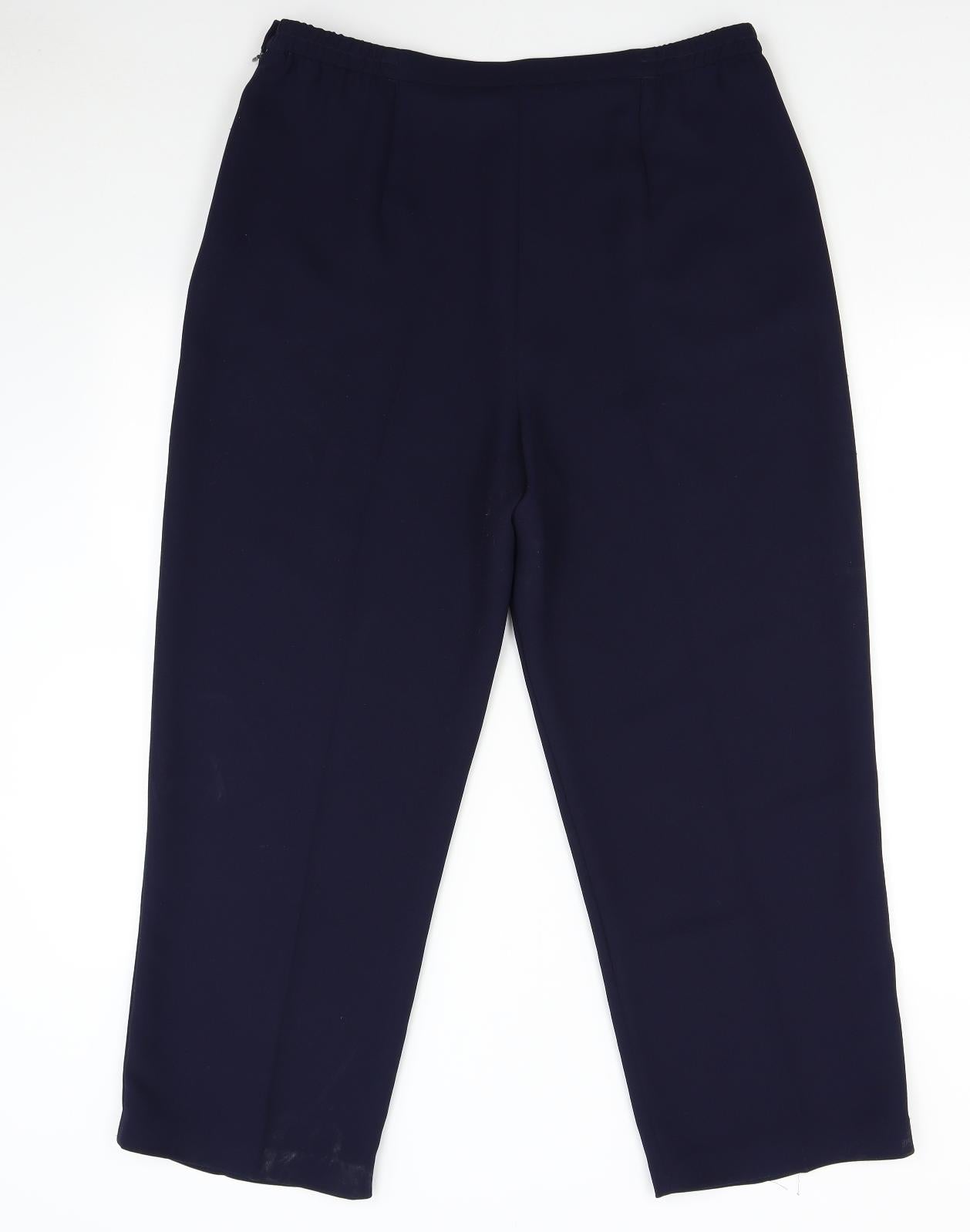 Eastex Womens Blue   Trousers  Size 16 L26 in