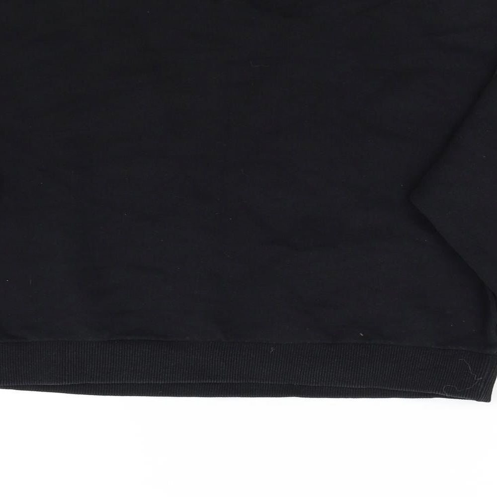 ASOS Womens Black   Pullover Sweatshirt Size 12