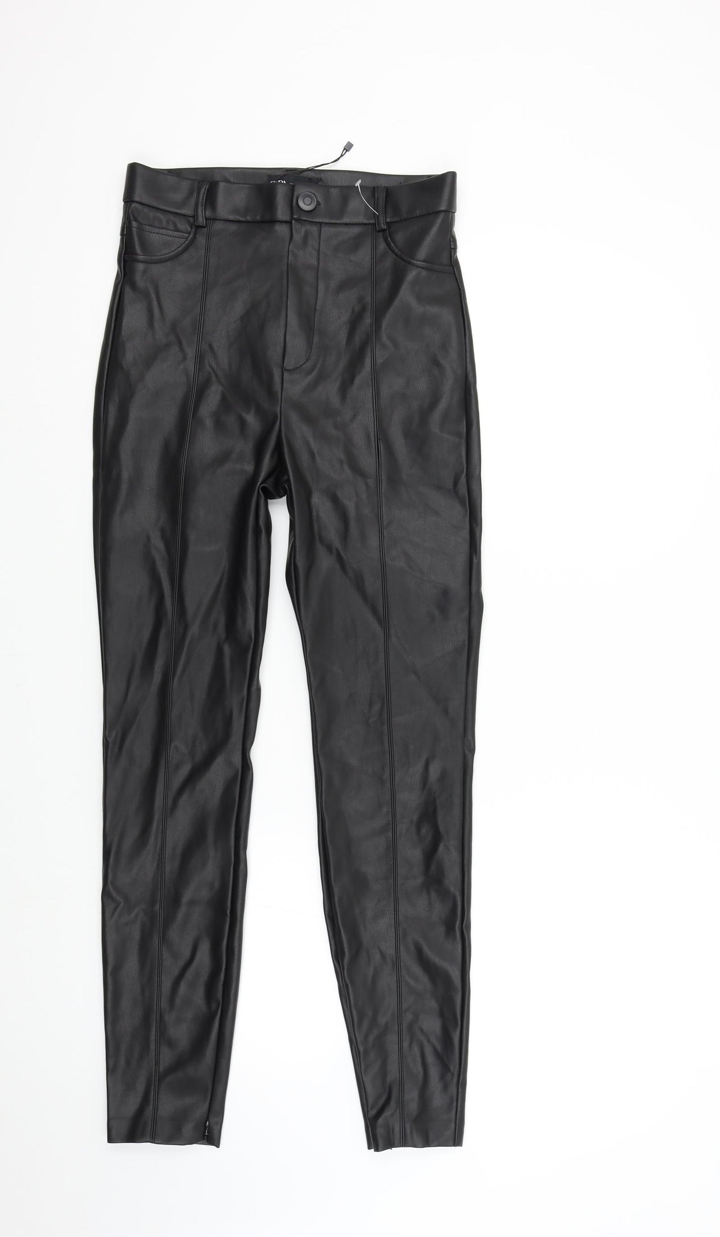 Zara Womens Black   Trousers  Size M L28 in