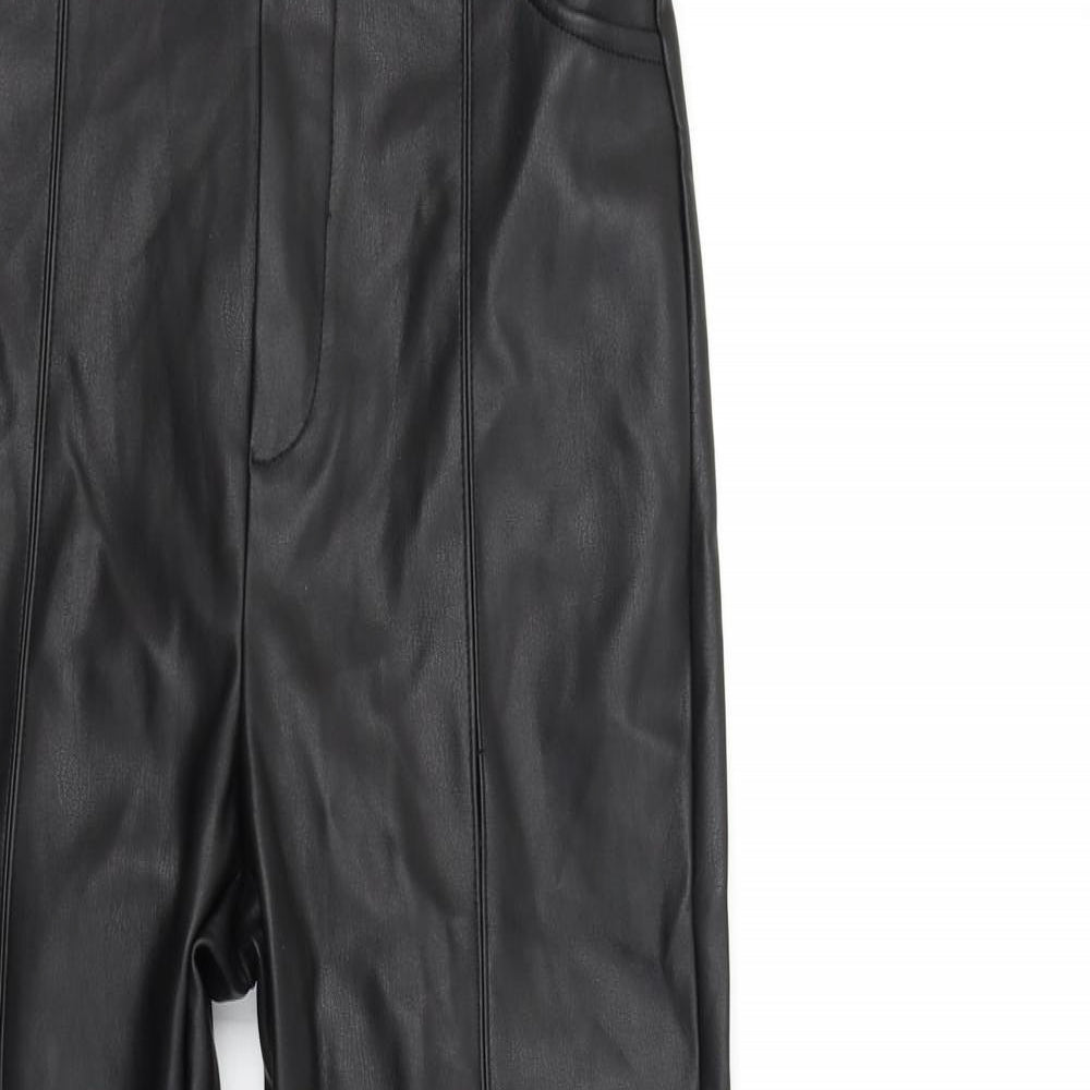 Zara Womens Black   Trousers  Size M L28 in