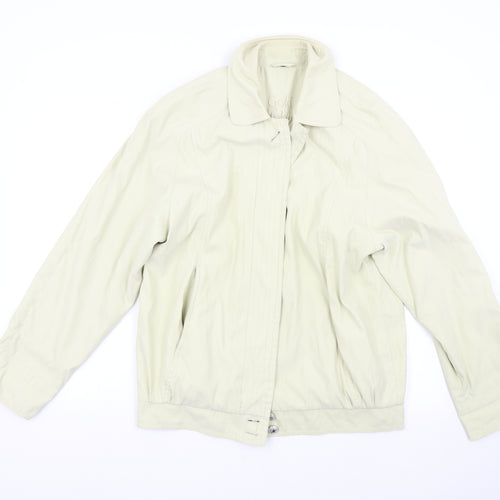 Telemac Mens Beige   Bomber Jacket Jacket Size L