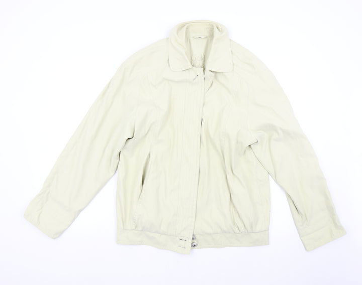 Telemac Mens Beige   Bomber Jacket Jacket Size L