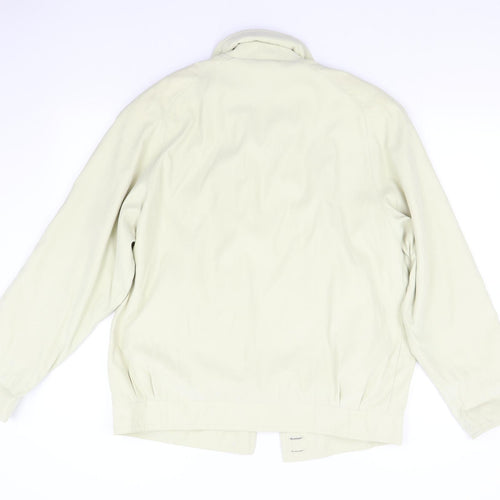 Telemac Mens Beige   Bomber Jacket Jacket Size L