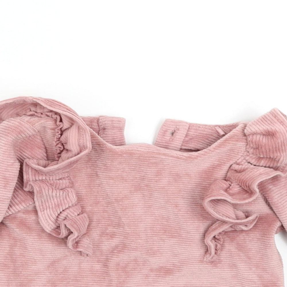 TU Girls Pink   Pullover Jumper Size 3-6 Months