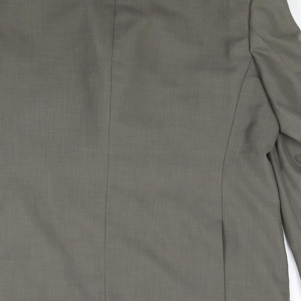 F&F Mens Green   Jacket Suit Jacket Size 44