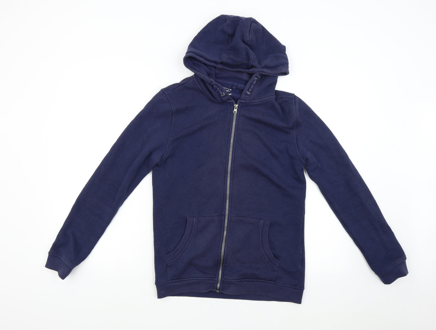 Primark Boys Blue   Full Zip Hoodie Size 13-14 Years
