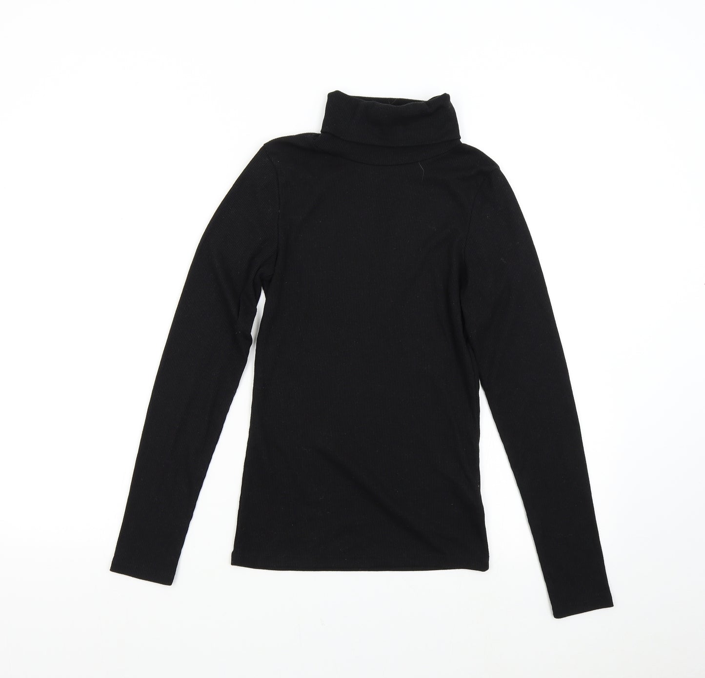 New Look Womens Black  Knit Pullover Jumper Size 10