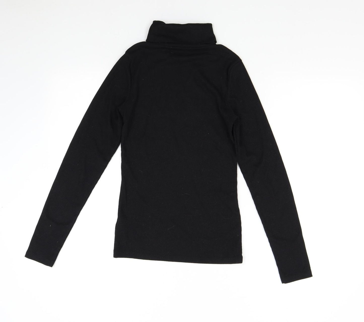 New Look Womens Black  Knit Pullover Jumper Size 10