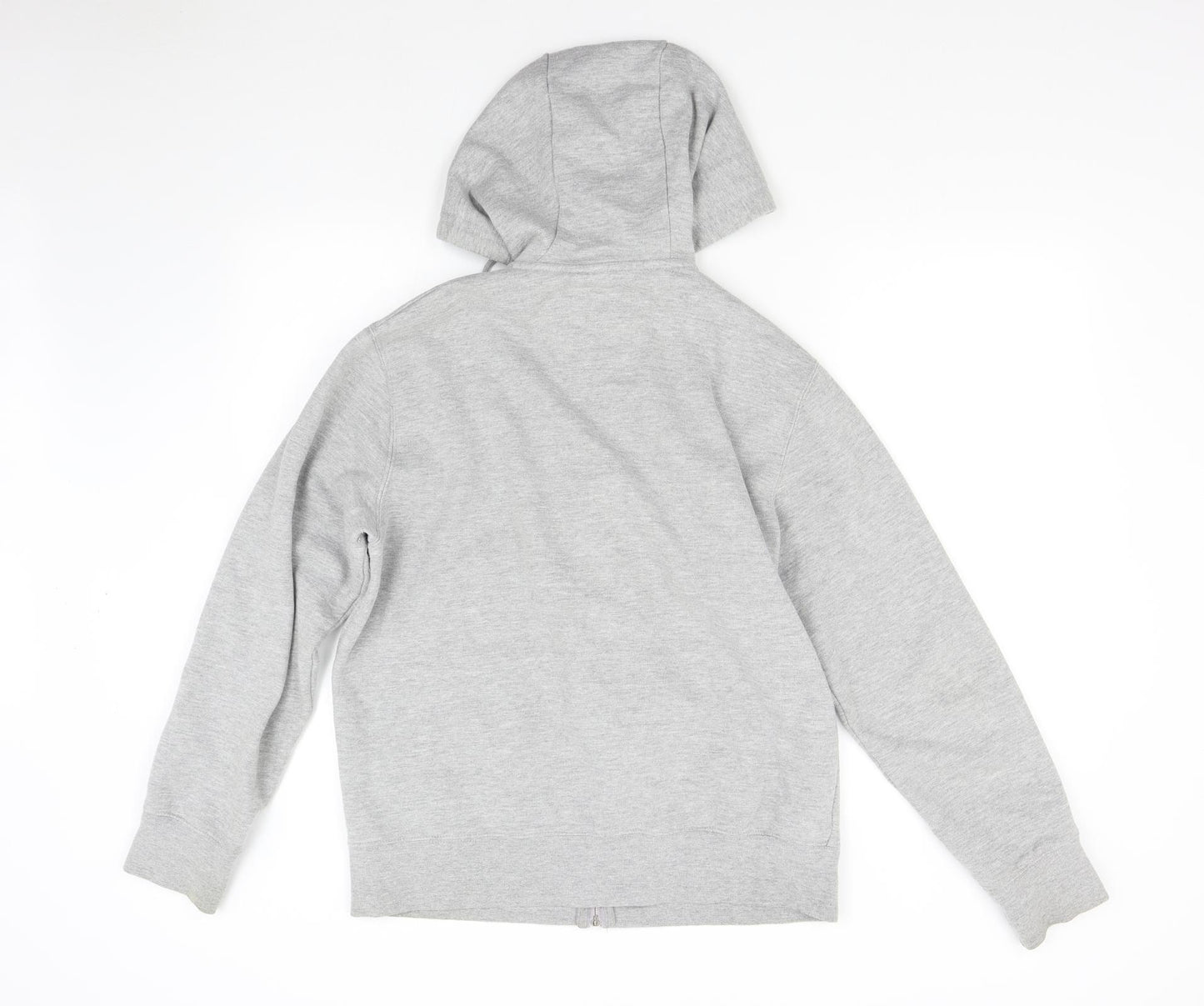 Urban Apparel Mens Grey   Full Zip Hoodie Size L
