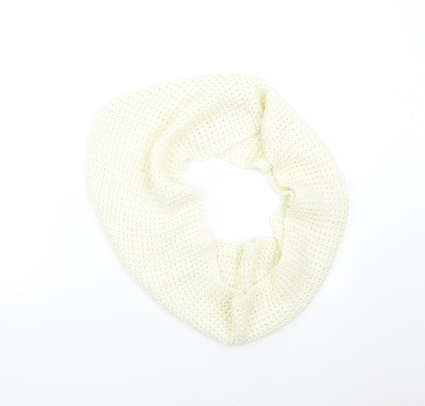 Golddigga Womens Ivory  Knit  Scarf   - Infinity Scarf