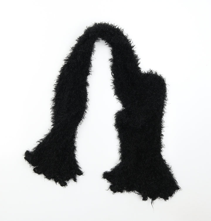 Preworn Womens Black Scarf