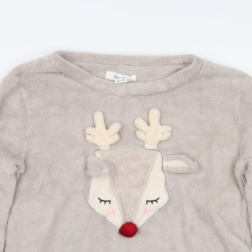 Love to lounge Womens Beige   Top Pyjama Set Size S  - Christmas