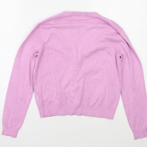 Marks and Spencer Womens Pink   Cardigan Jumper Size 10