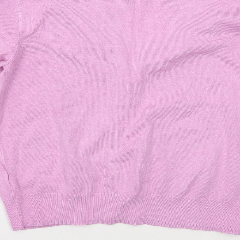 Marks and Spencer Womens Pink   Cardigan Jumper Size 10