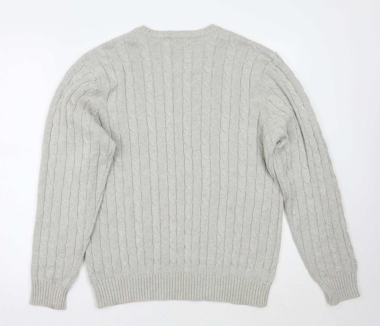 Marks and Spencer Mens Grey   Pullover Jumper Size L