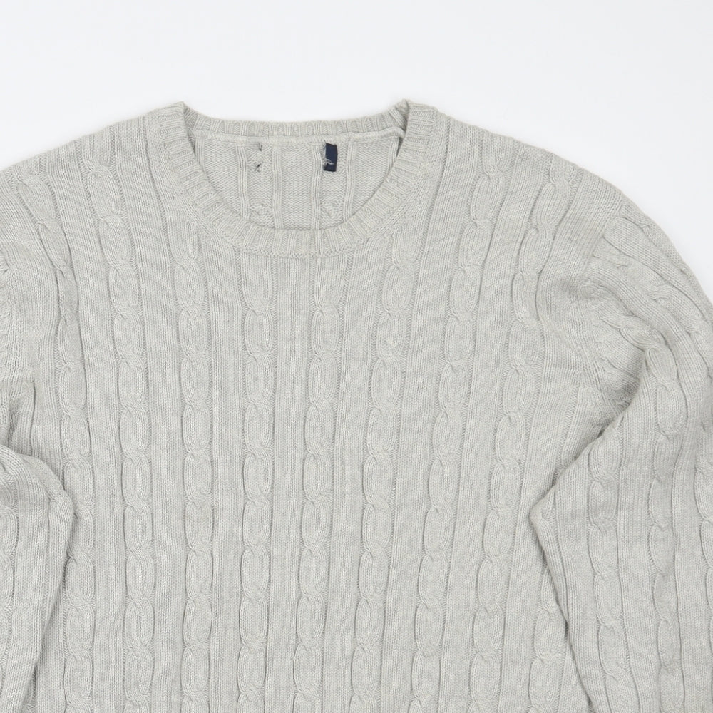 Marks and Spencer Mens Grey   Pullover Jumper Size L