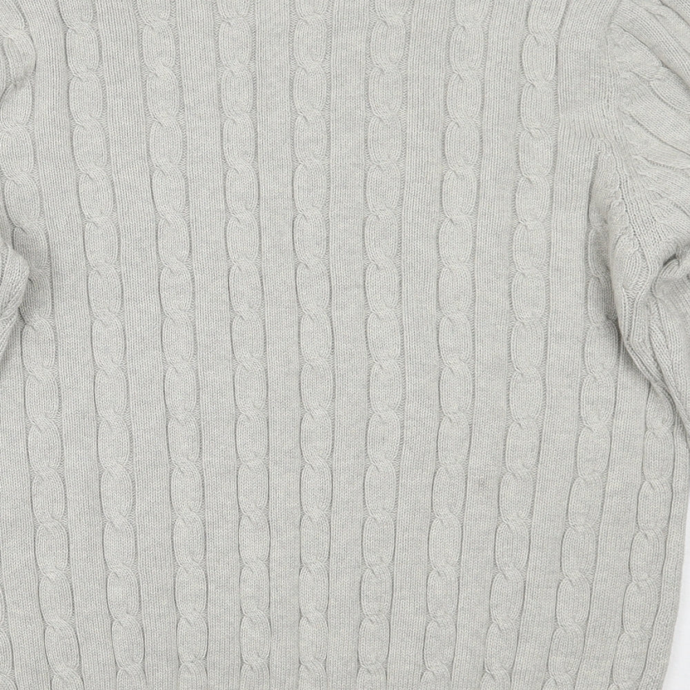 Marks and Spencer Mens Grey   Pullover Jumper Size L