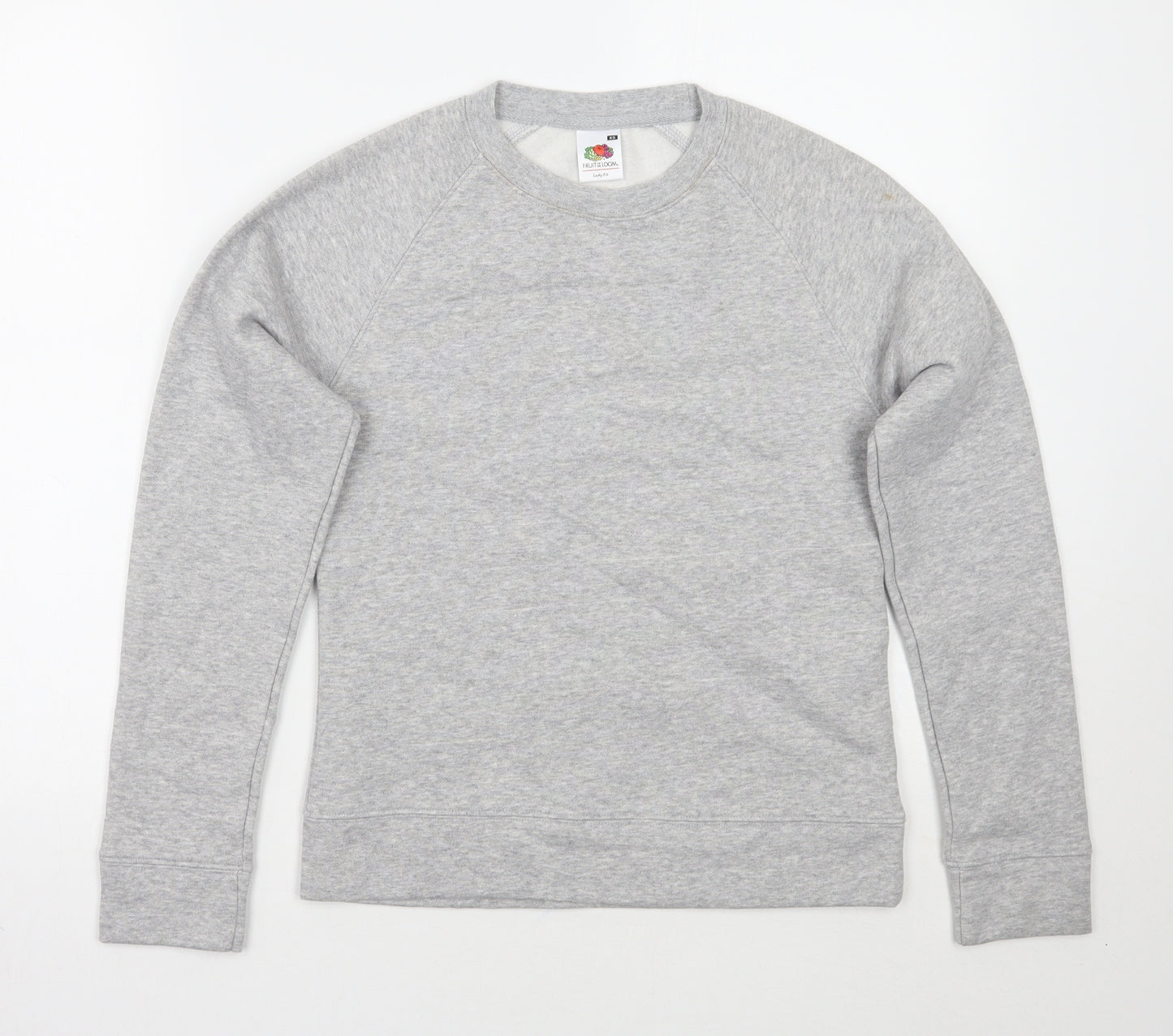 Fruit of the Loom Womens Grey   Pullover Jumper Size XS