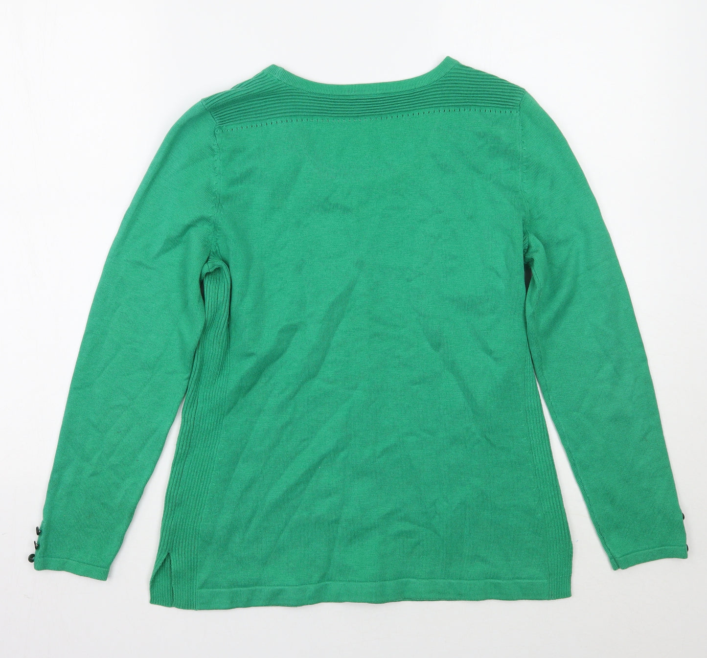 Planet Womens Green   Pullover Jumper Size S