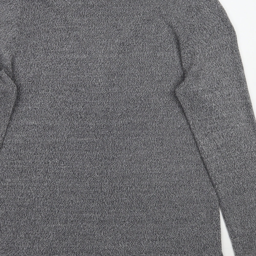 BHS Womens Grey   Cardigan Jumper Size 14
