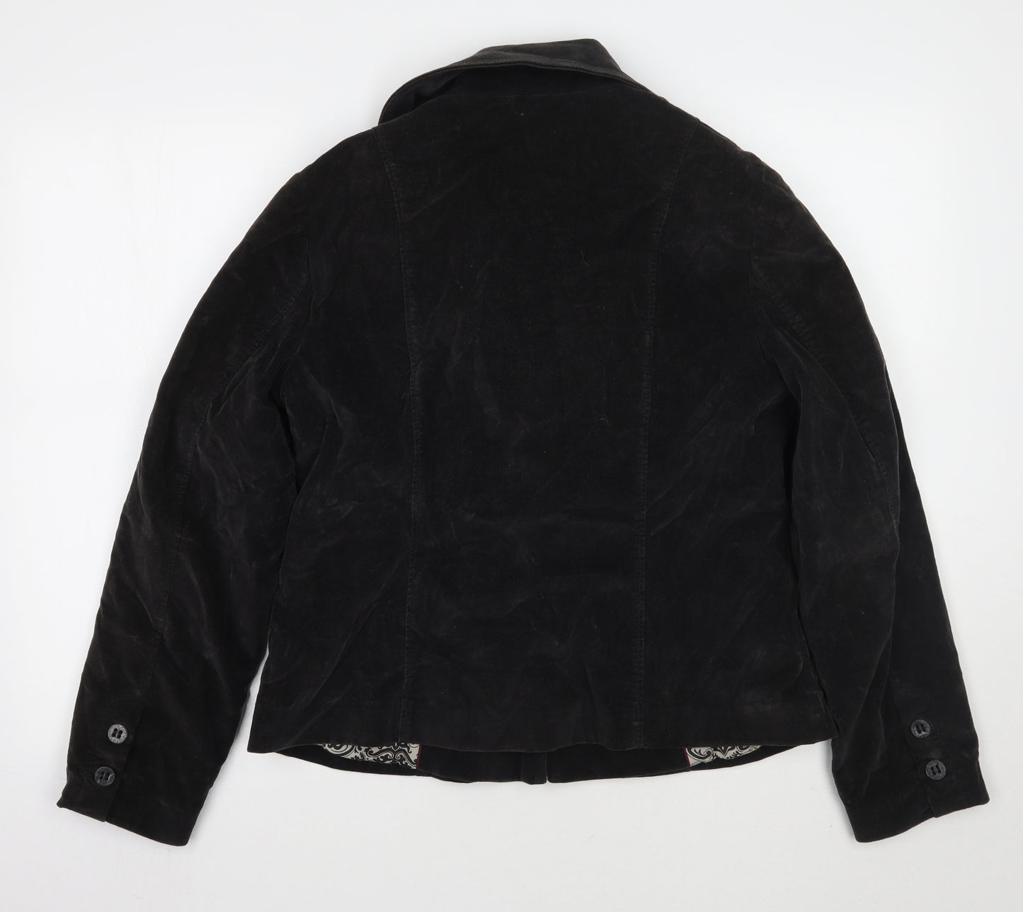 Per Una Womens Black   Jacket Coat Size 14