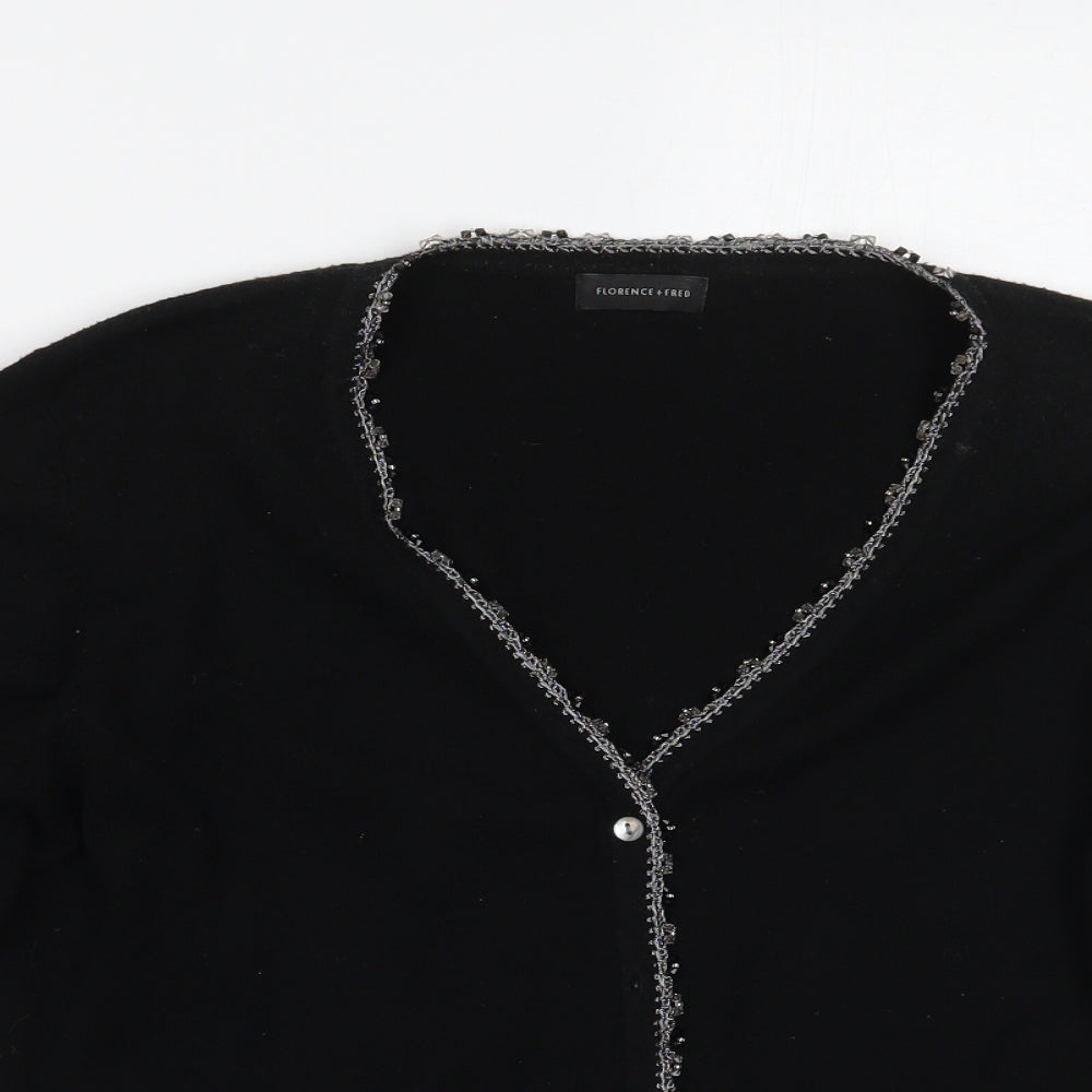 Florence & Fred Womens Black   Cardigan Jumper Size 14