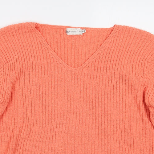 Bonmarché Womens Orange   Pullover Jumper Size M