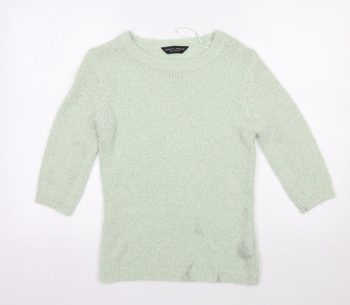 Dorothy Perkins Womens Green Pullover Jumper Size 10