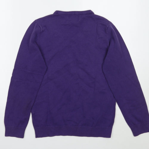 Topman Womens Purple   Pullover Jumper Size XS