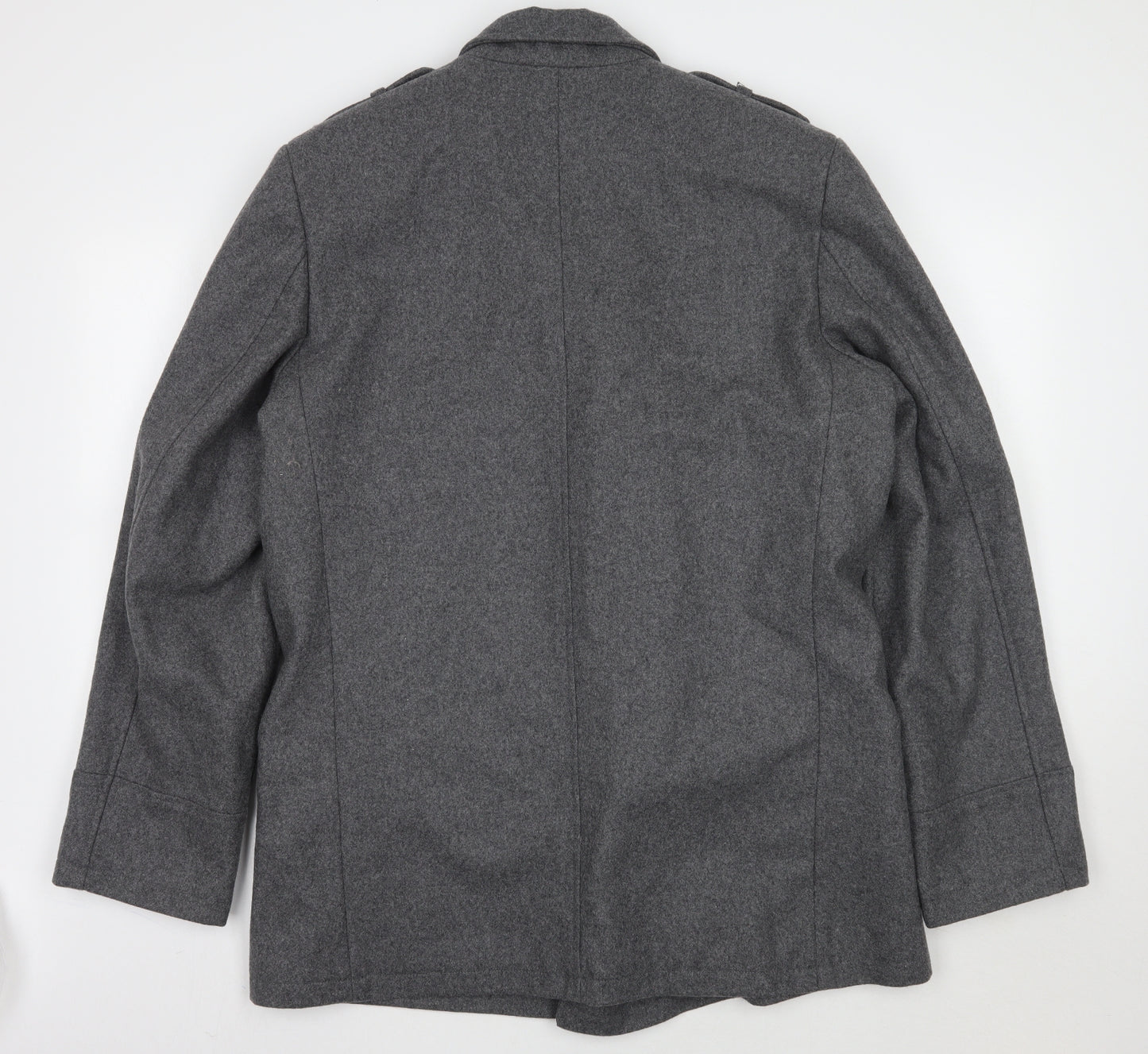 PETER WRETH Womens Grey   Jacket Coat Size L