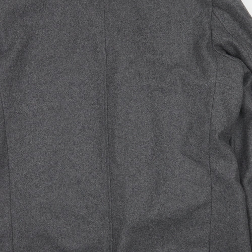 PETER WRETH Womens Grey   Jacket Coat Size L